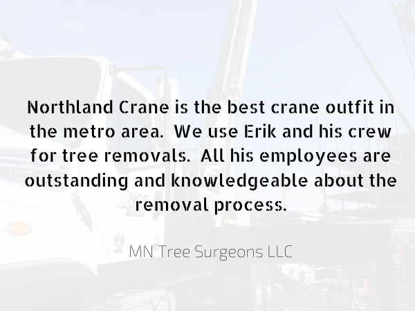 Northland Crane - professional crane service
